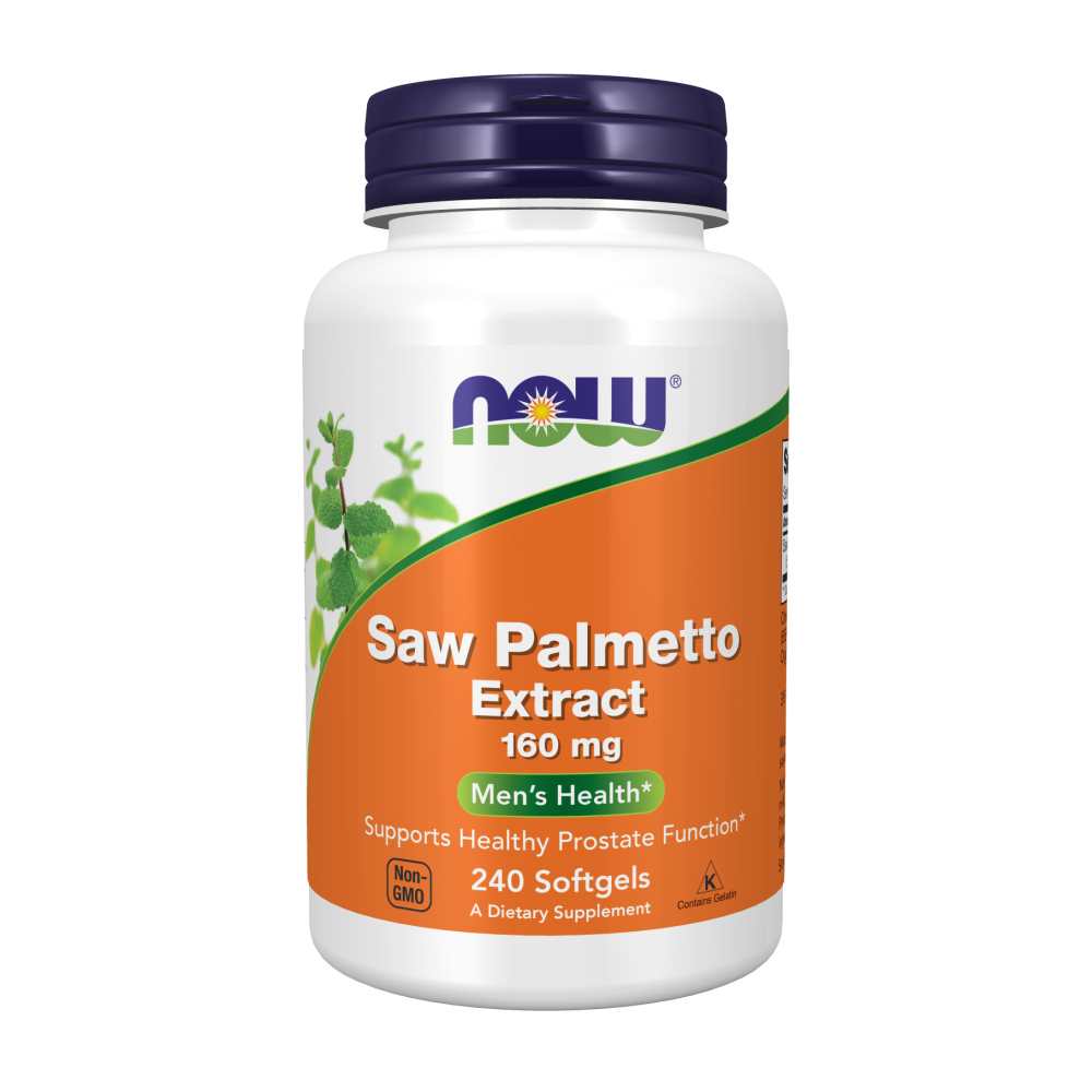 Now Foods Saw Palmetto Extract 160 Mg – Prostate Support – 120 Softgels