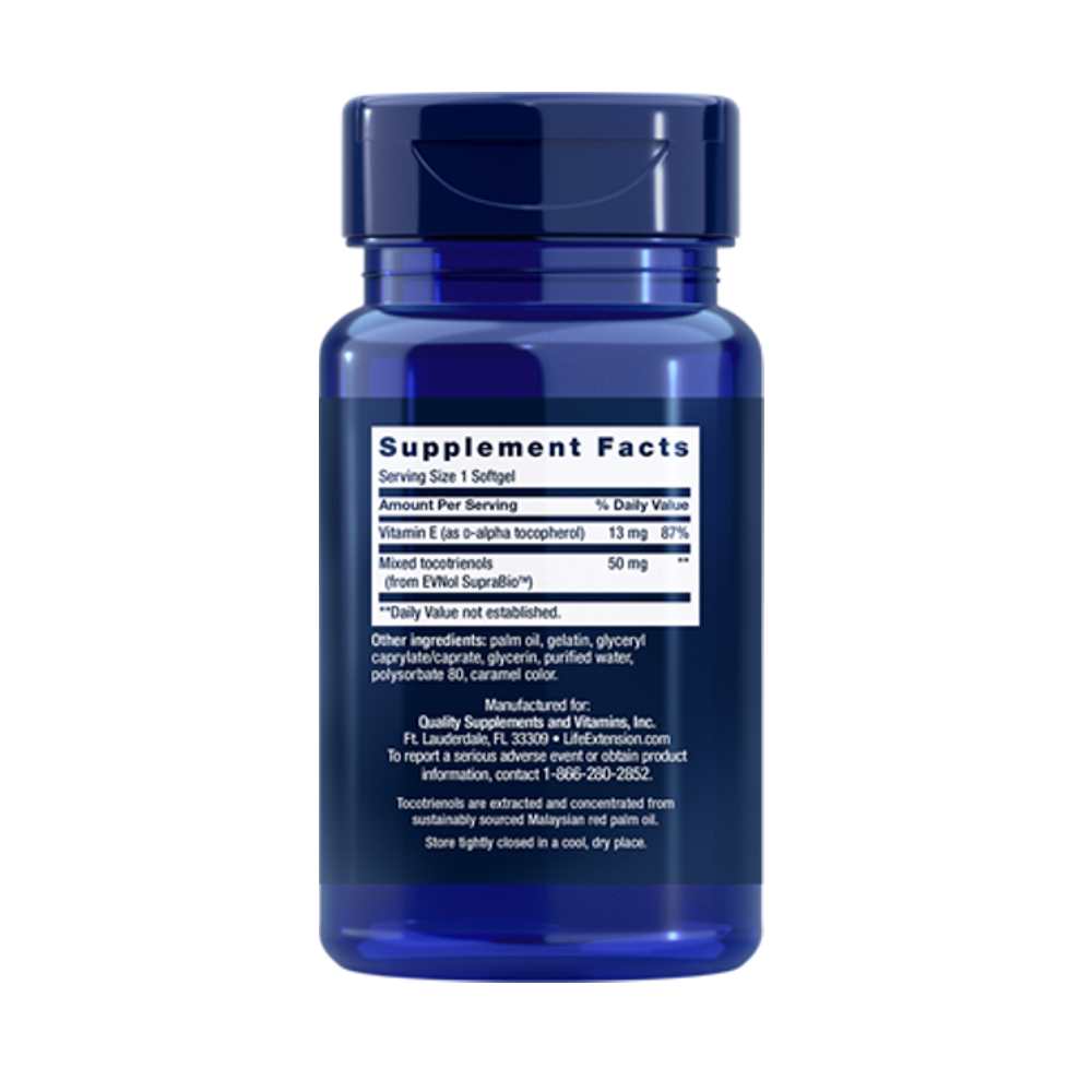 Life Extension Super Absorbable Tocotrienols 60 Softgels