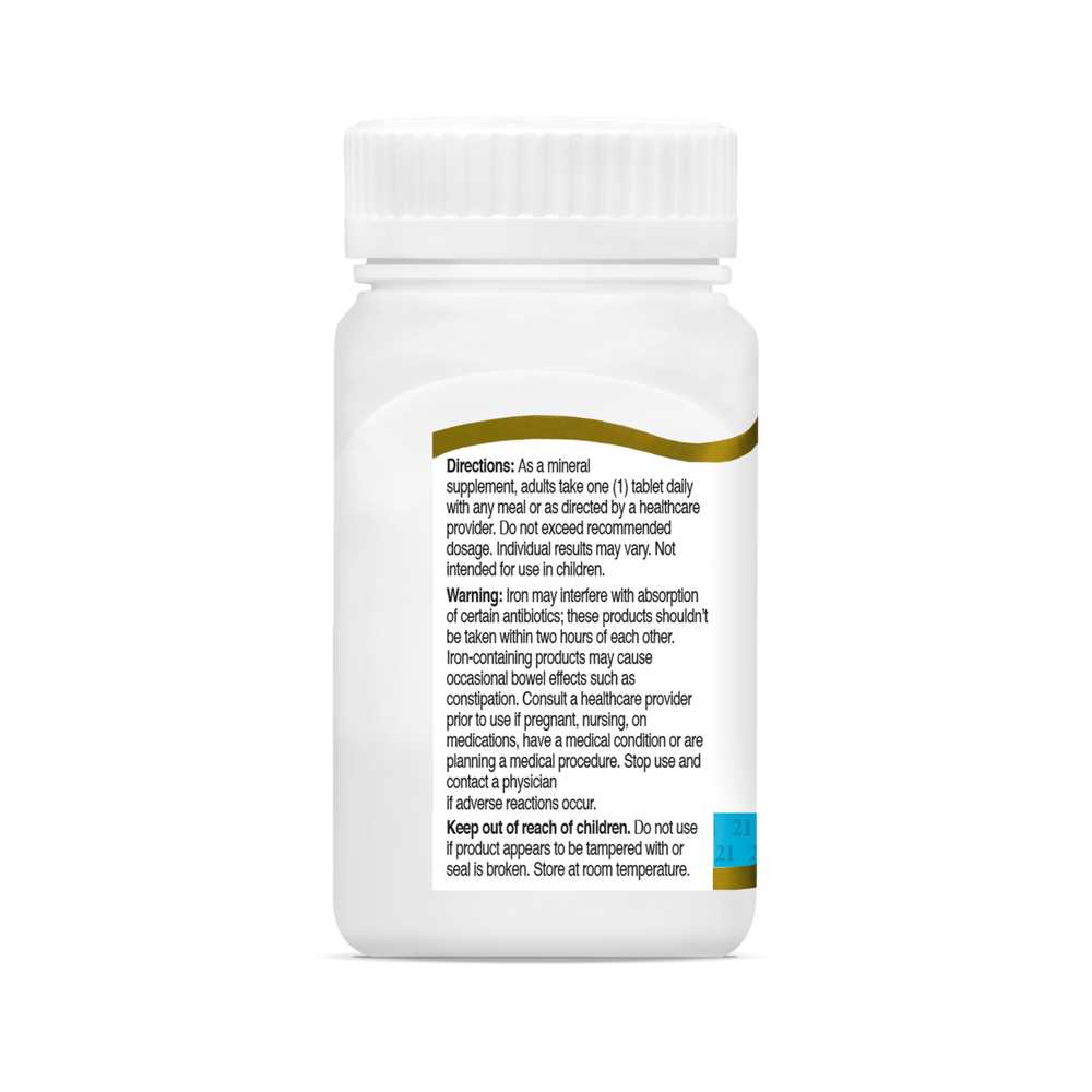 21st Century Slow Release Iron High-Potency 60 Tabs