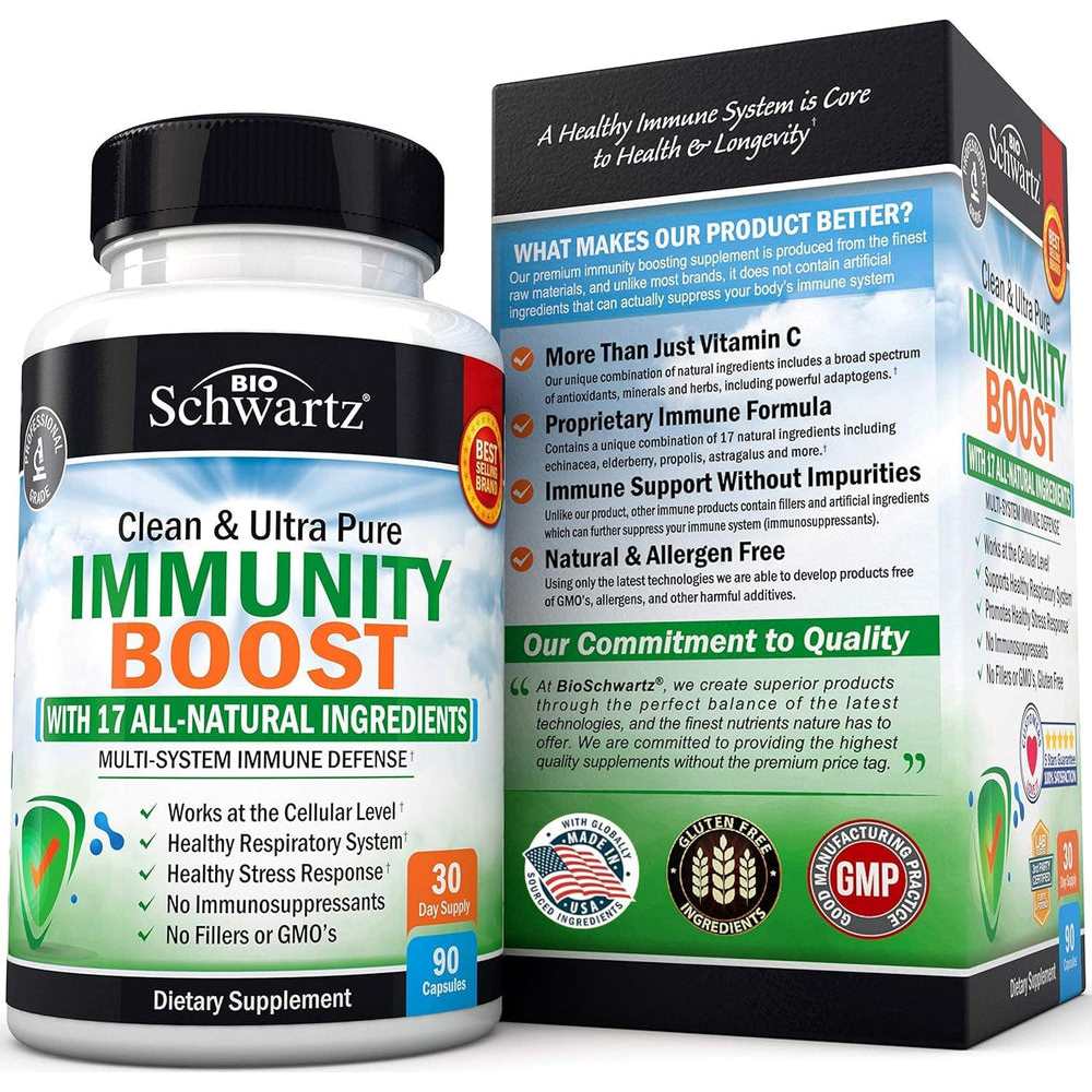 Bio Schwartz Immunity Boost – 90 Capsules