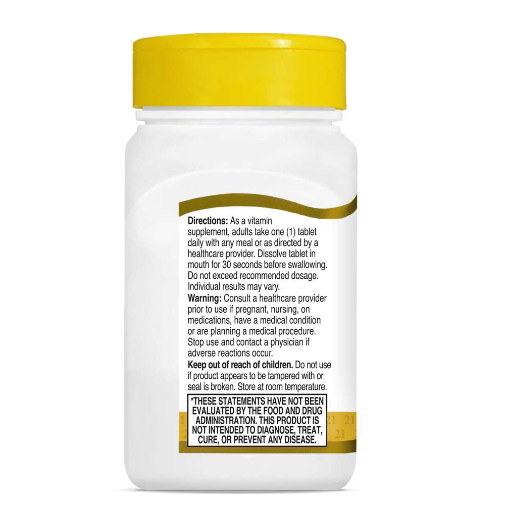 21st Century Vitamin B-12 5000 Mcg 110 Tabs