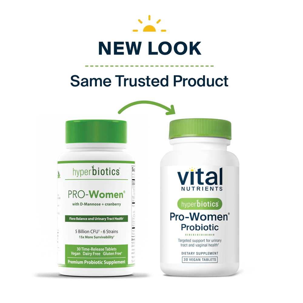 Vital Nutrients Hyperbiotics Pro-Women® Probiotic 30 Tabs