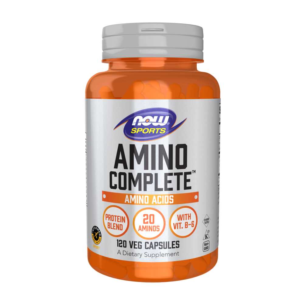 Now Sports Amino Complete™ – Full Spectrum Amino Acid Blend – 120 Veg Capsules