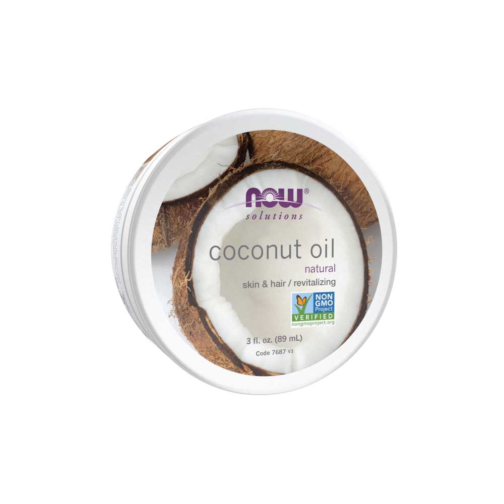 Now Foods Coconut Oil – 100% Pure & Skin Softening – Multi-Purpose Moisturizing Oil – 89 M L