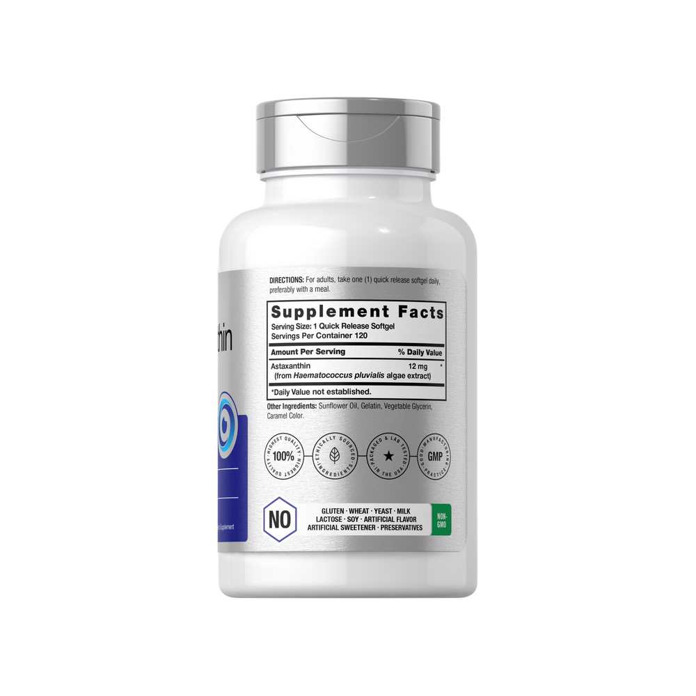 Horbäach Astaxanthin 12mg | 120 Softgels