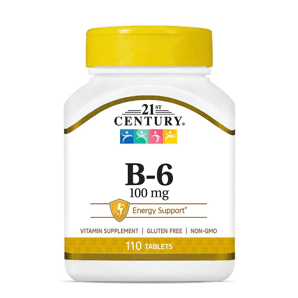21st Century Vitamin B-6 100 Mg 110 Tabs