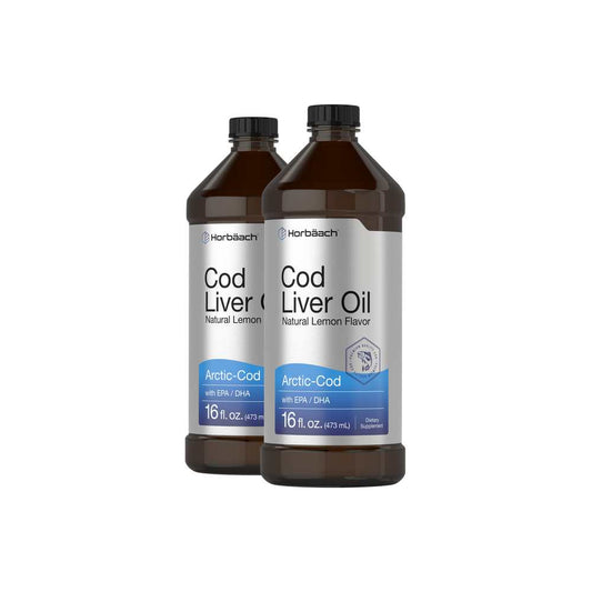 Horbäach Cod Liver Oil | 32oz Liquid