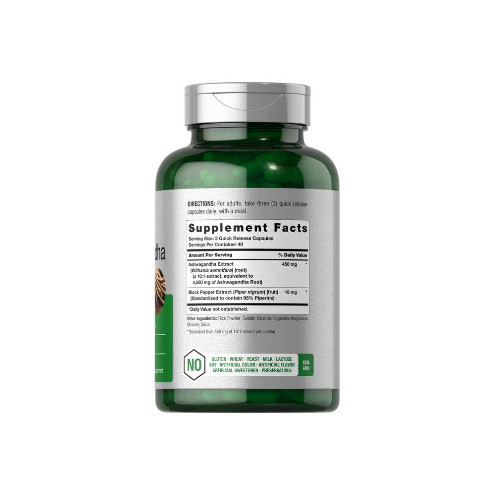 Horbäach Ashwagandha | 120 Capsules
