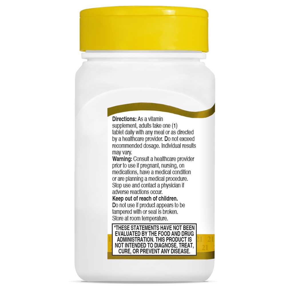 21st Century Vitamin B-6 100 Mg 110 Tabs