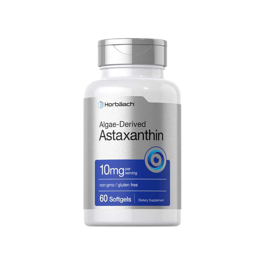 Horbäach Astaxanthin 10mg per Serving | 60 Softgels