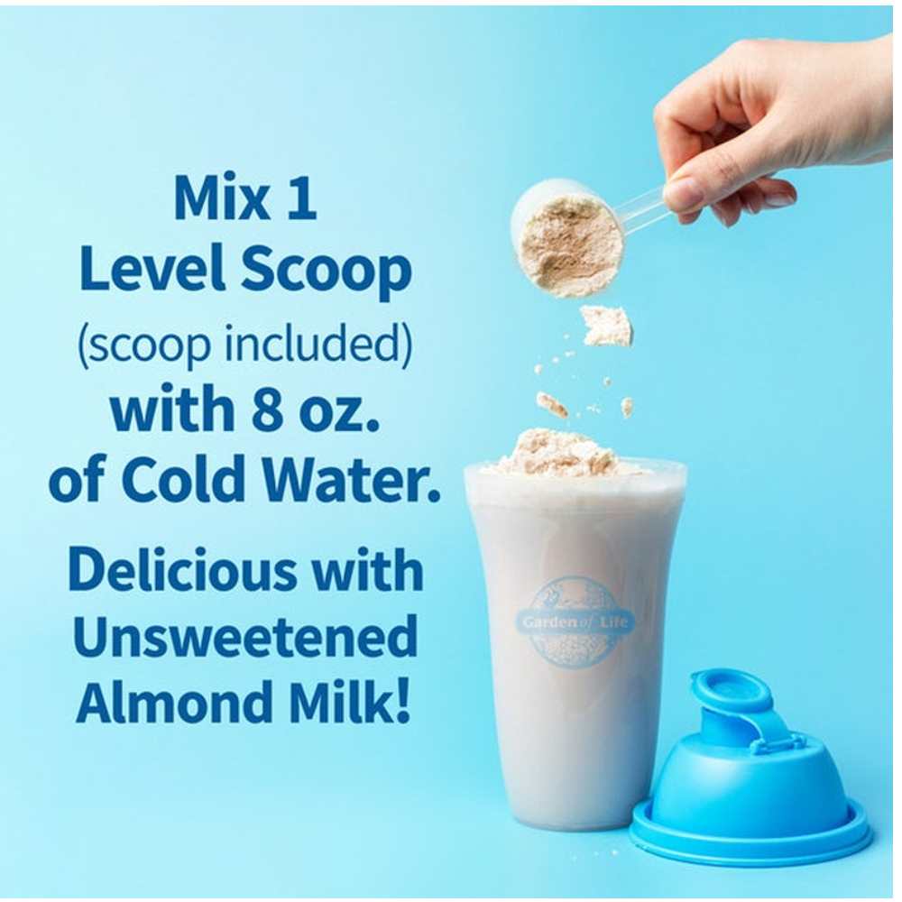 Garden of Life Raw Organic Meal Replacement Protein Powder - Vanilla 525g