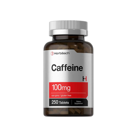 Horbäach Caffeine Pills 100mg | 250 Tablets