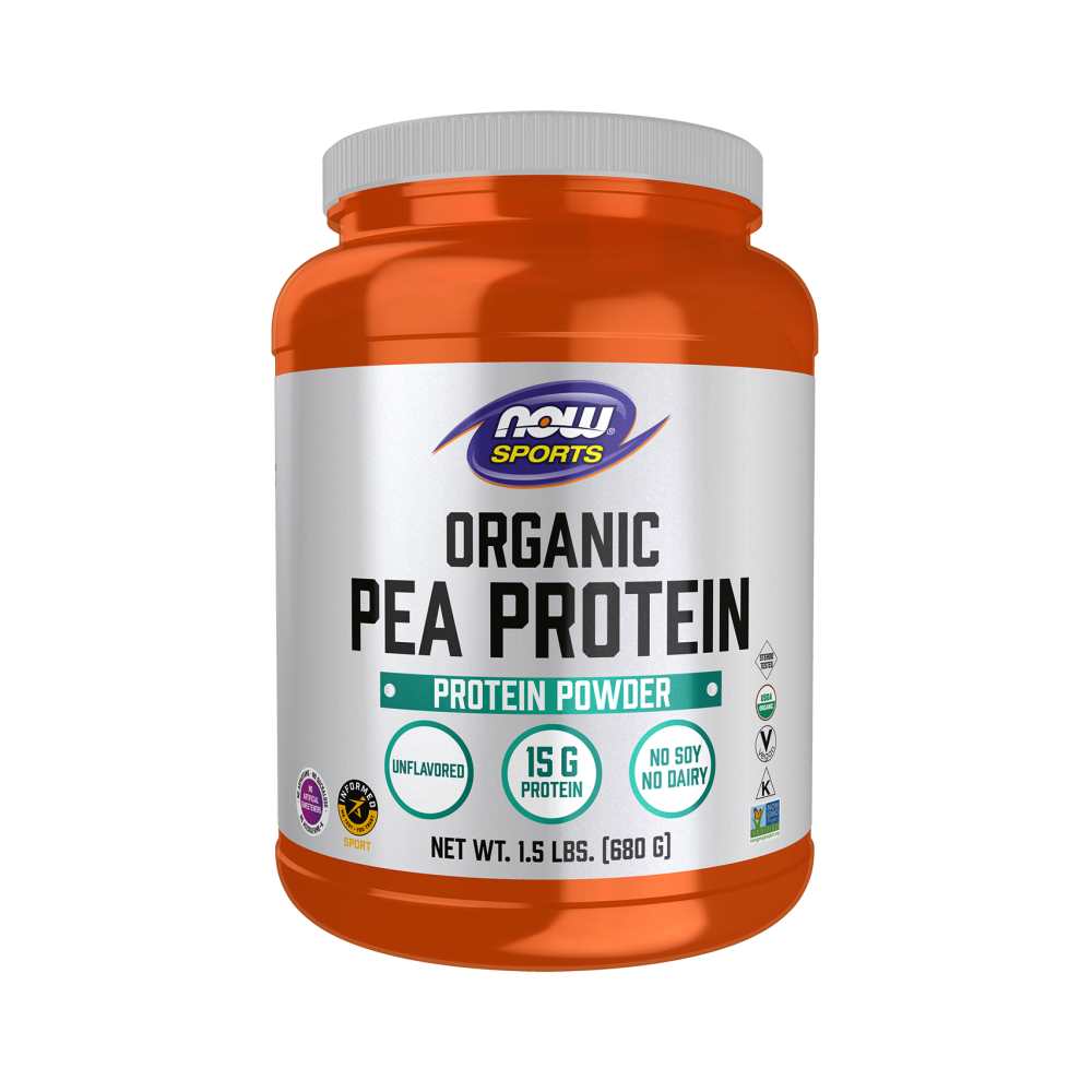 Now Sports Pea Protein, Organic Powder 689g
