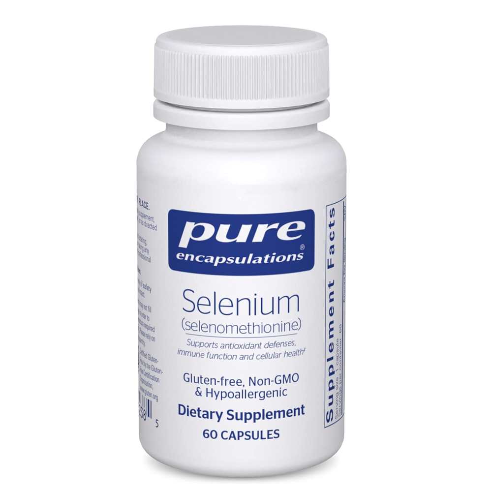 Pure Encapsulations Selenium – Selenomethionine Form | 60 Capsules