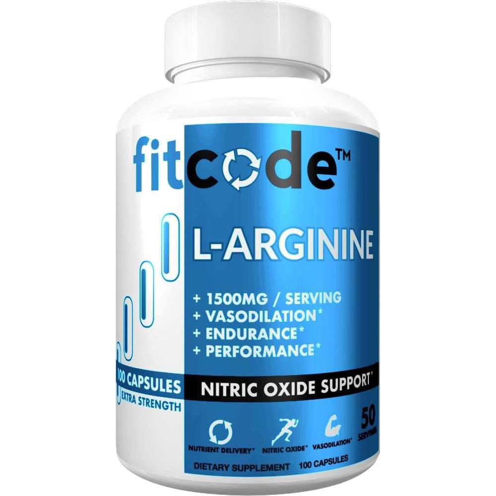 Fitcode L-Arginine 100 Capsules