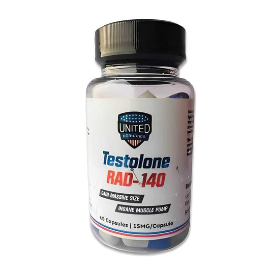 United Hormones Rad-140 Testolone – Massive Size & Insane Muscle Pump – 60 Capsules