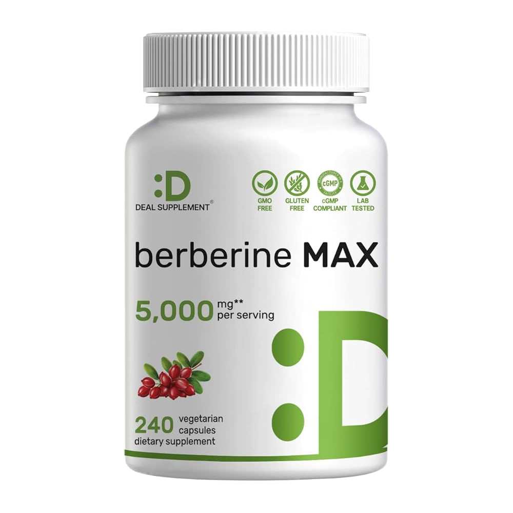 Deal Supplement Berberine Max 240 Caps