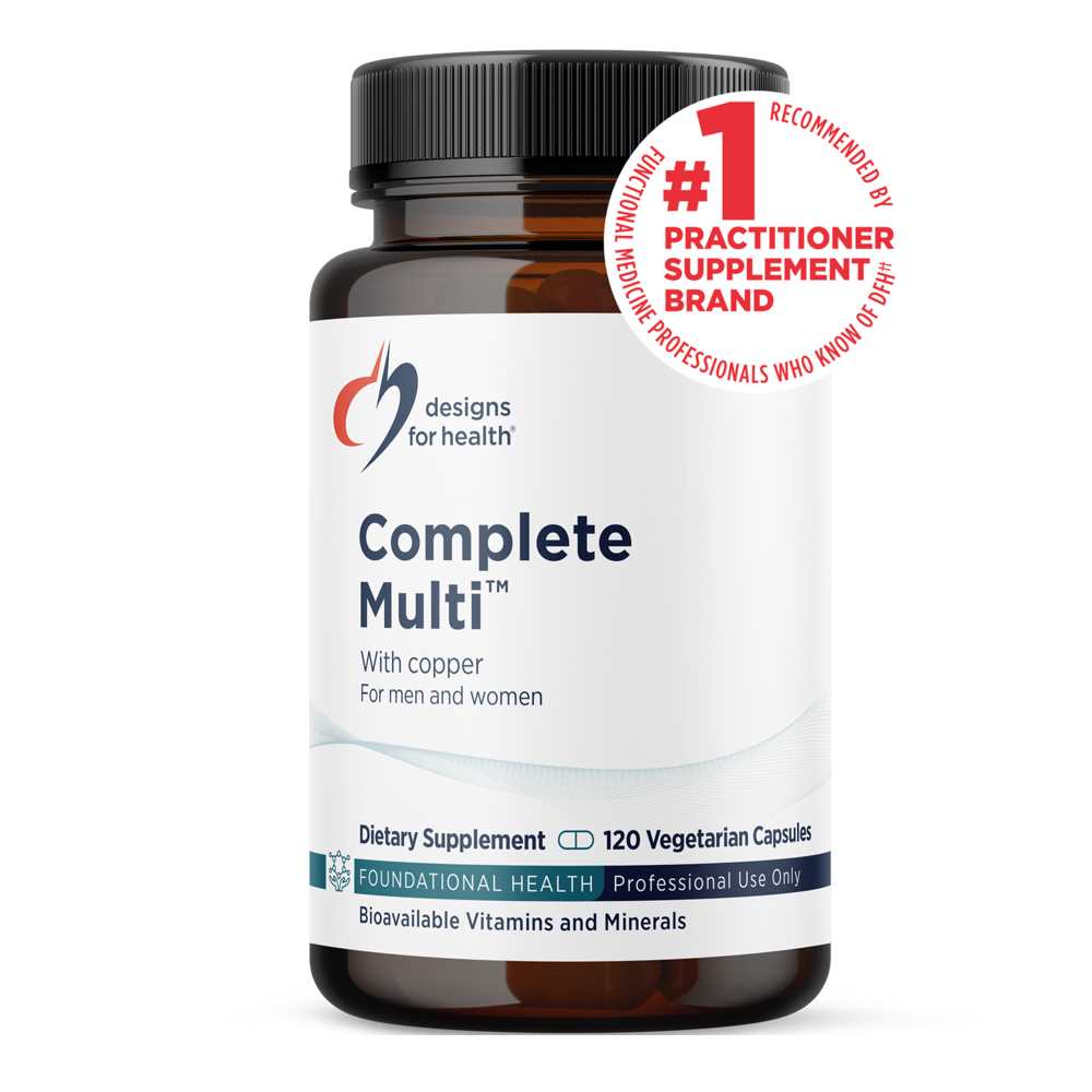 Designs for Health Dfh Complete Multi™ with Copper 120 Caps