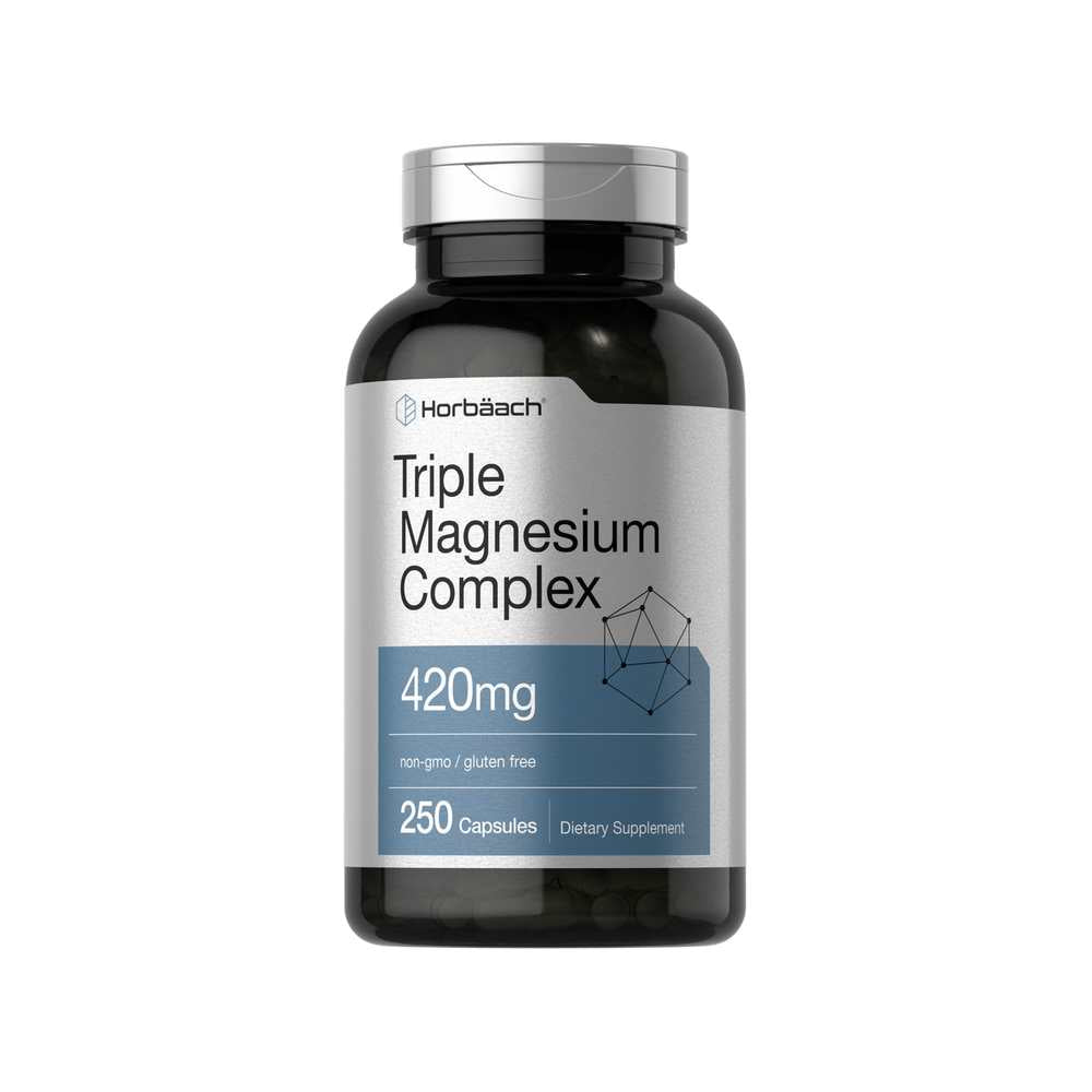 Horbäach Magnesium Complex 420mg | 250 Capsules