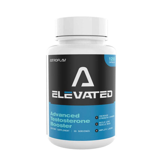 Astro Flav Elevated Testosterone Pills for Men – 120 Capsules