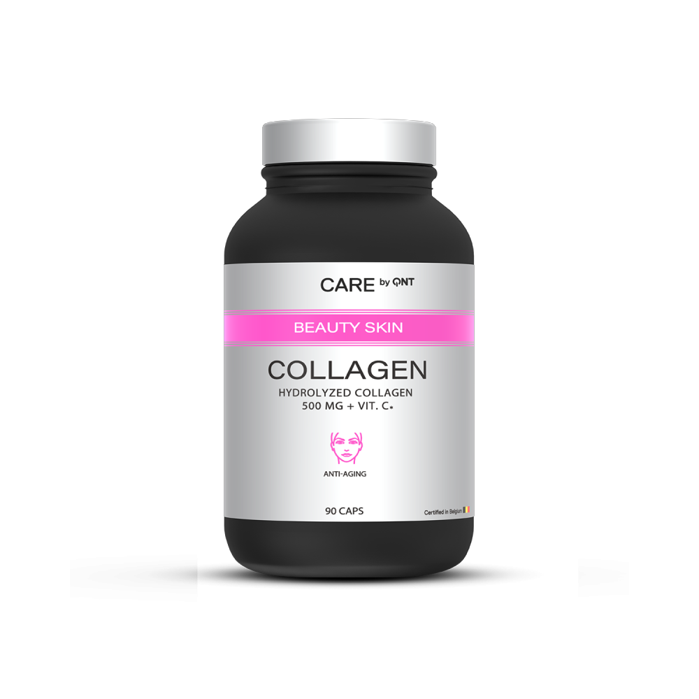 QNT Care Collagen 500MG + Vitamin C - Beauty Skin & Anti-Aging (90 Capsules)