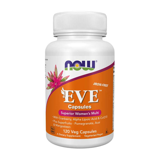 Now Foods Eve Women's Multivitamin – Superior Women's Multi – 120 Veg Capsules