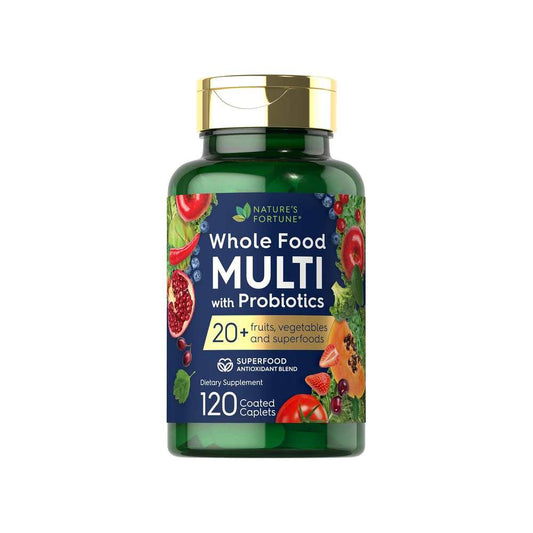 Horbäach Whole Food Multivitamin | 120 Caplets