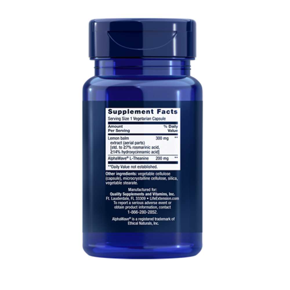 Life Extension Enhanced Stress Relief – 30 Vegetarian Capsules