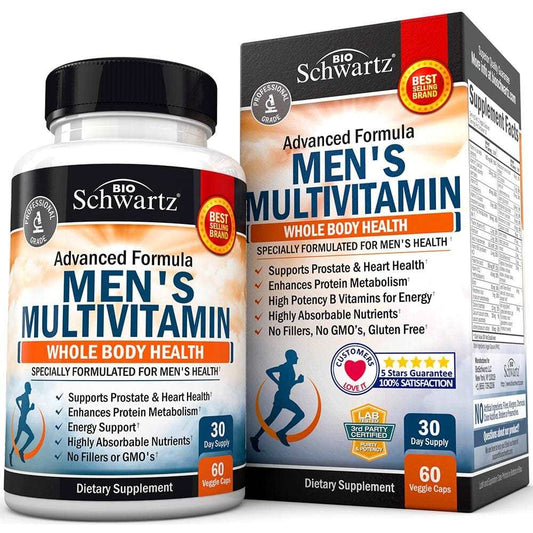 Bio Schwartz Men’s Multivitamin – 60 Capsules