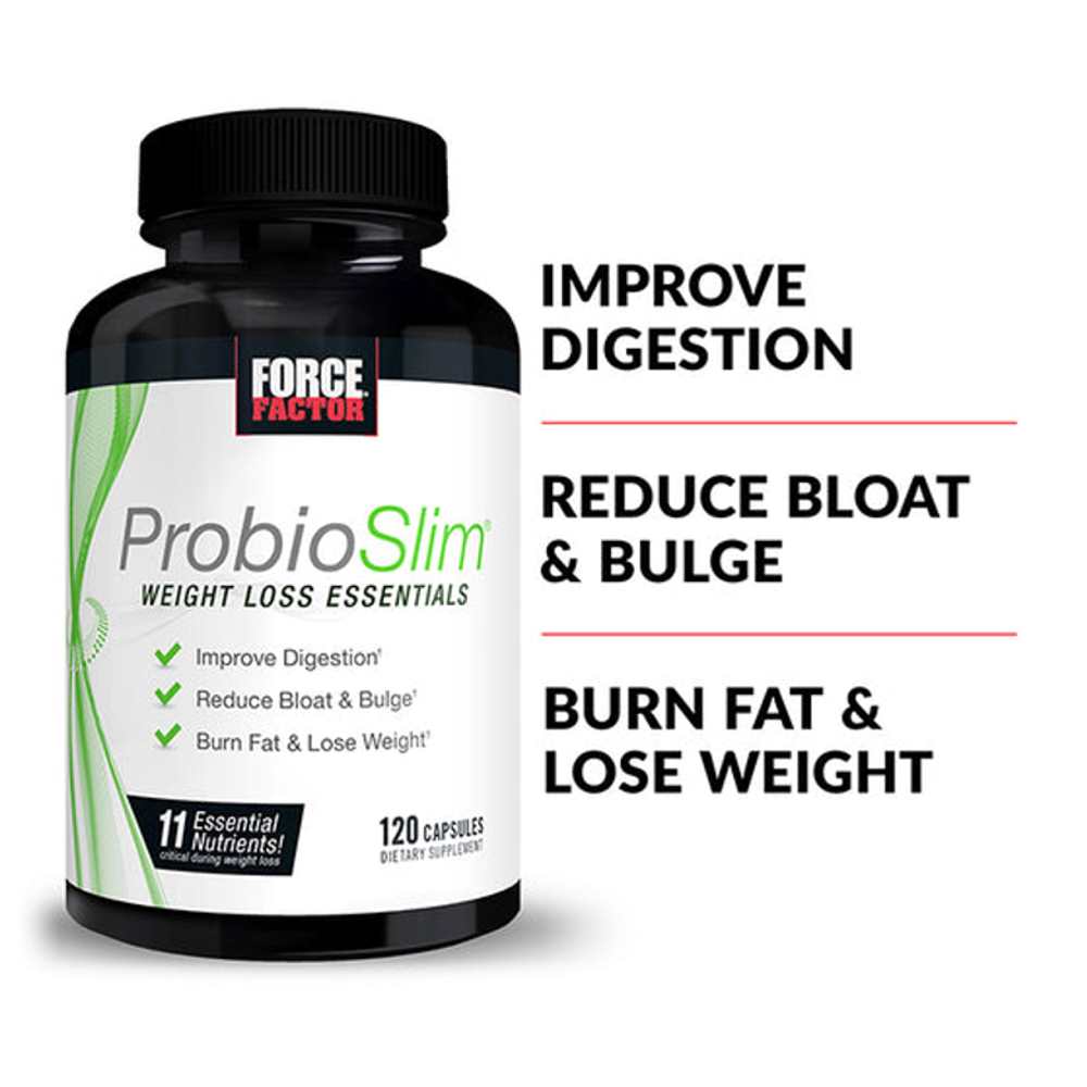 Force Factor Probio Slim Weight Loss Essentials – 120 Capsules
