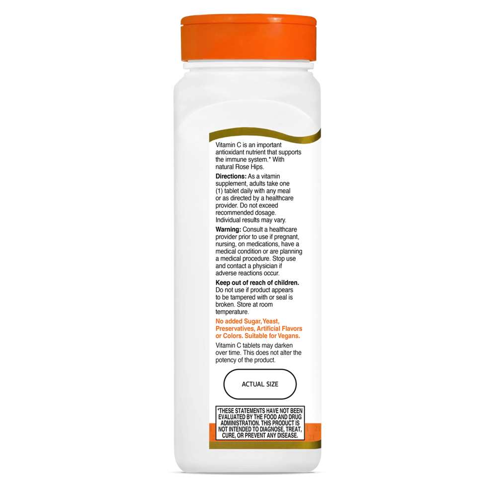 21st Century Vitamin C 1000 Mg with Rose Hips 110 Tabs