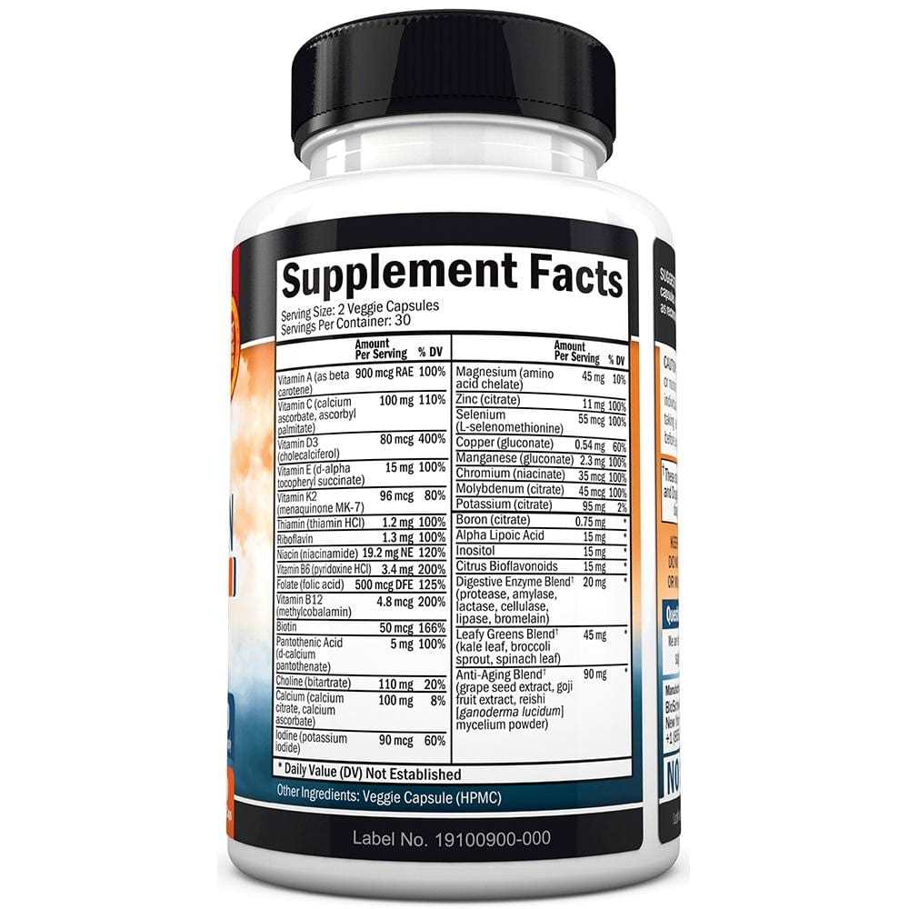 Bio Schwartz Men’s Multivitamin – 60 Capsules