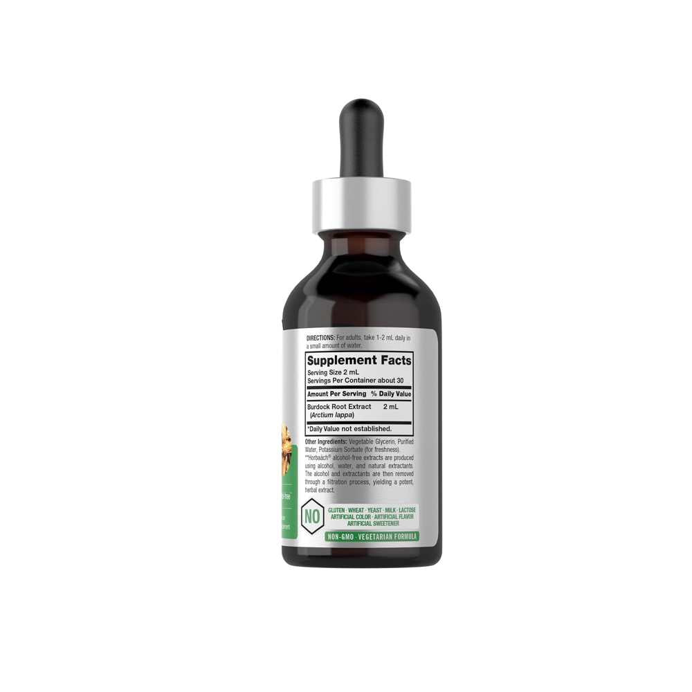 Horbäach Burdock Root Extract | 2oz Liquid