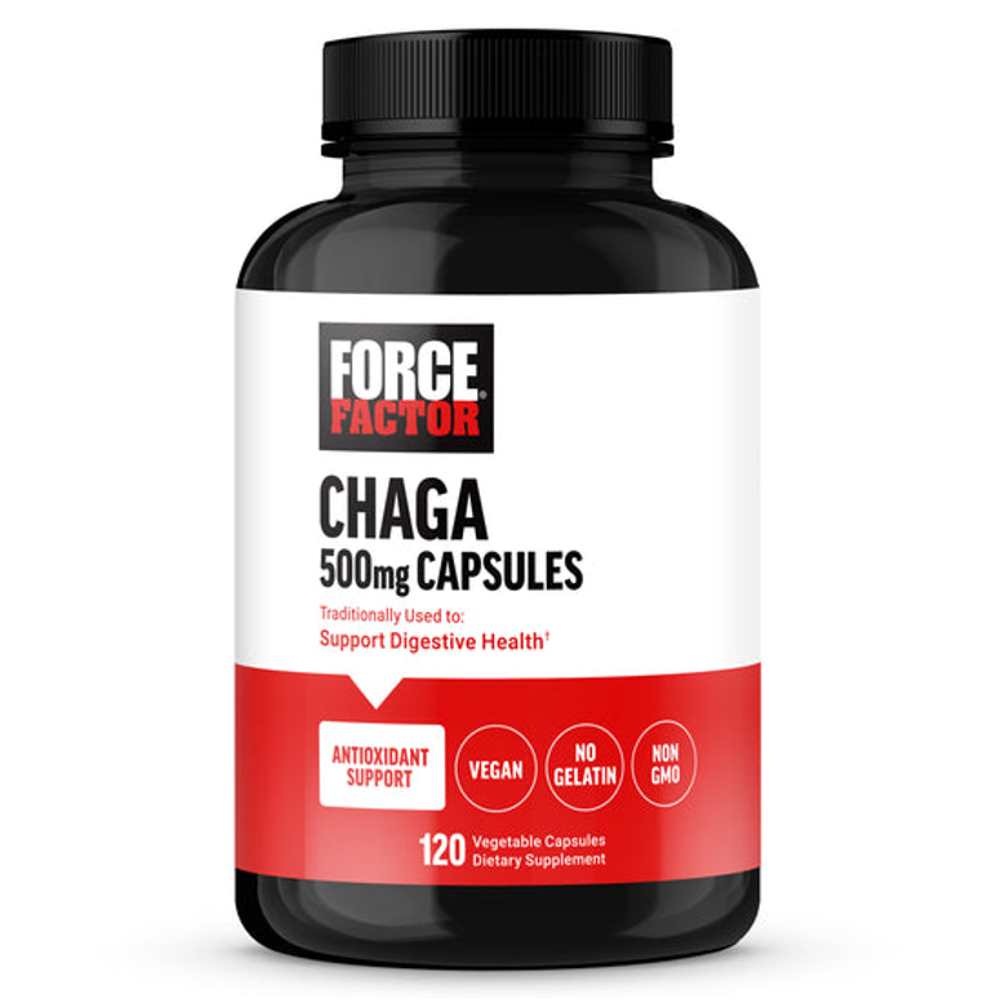 Force Factor Chaga – 120 Capsules