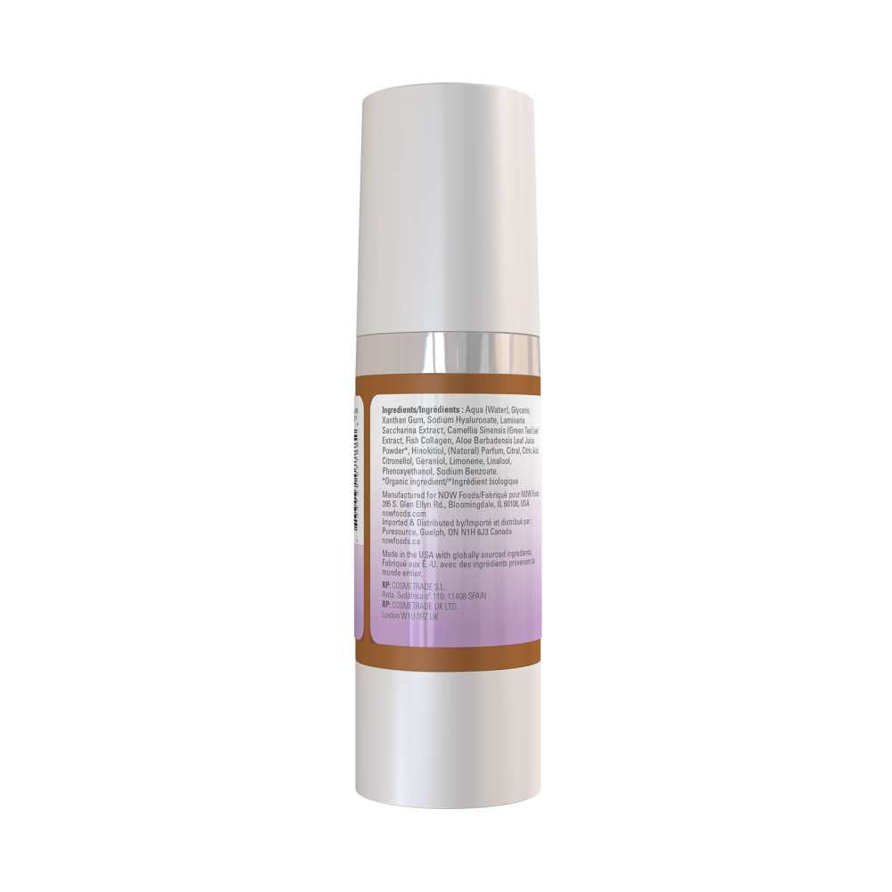 Now Foods Hyaluronic Firming Serum – Collagen-Boosting Hydration Formula – Anti-Aging Face Serum – 30 M L