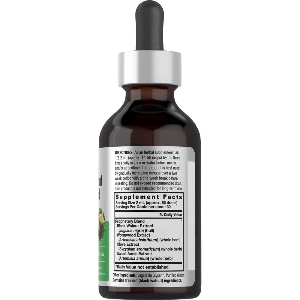 Horbäach Black Walnut Wormwood Extract | 2oz Liquid