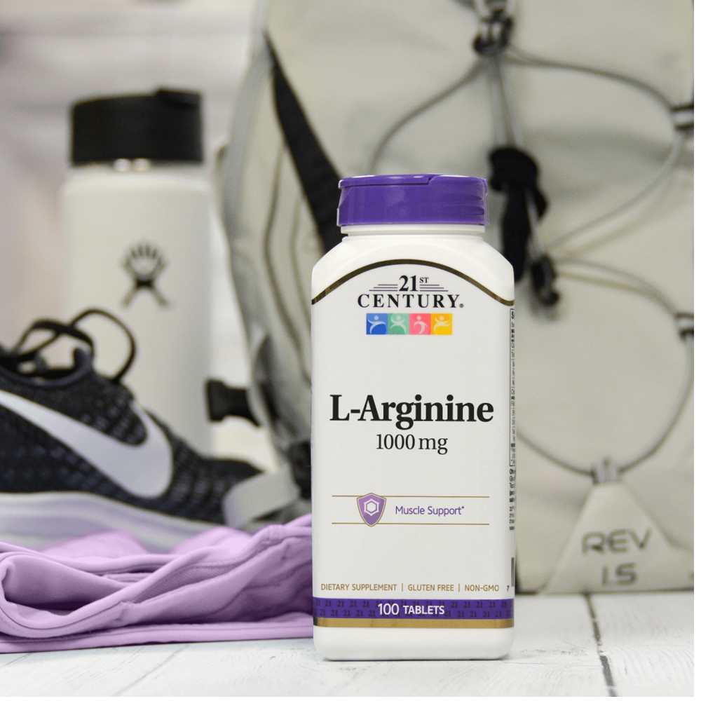 21st Century L-Arginine 1000 Mg 100 Tabs