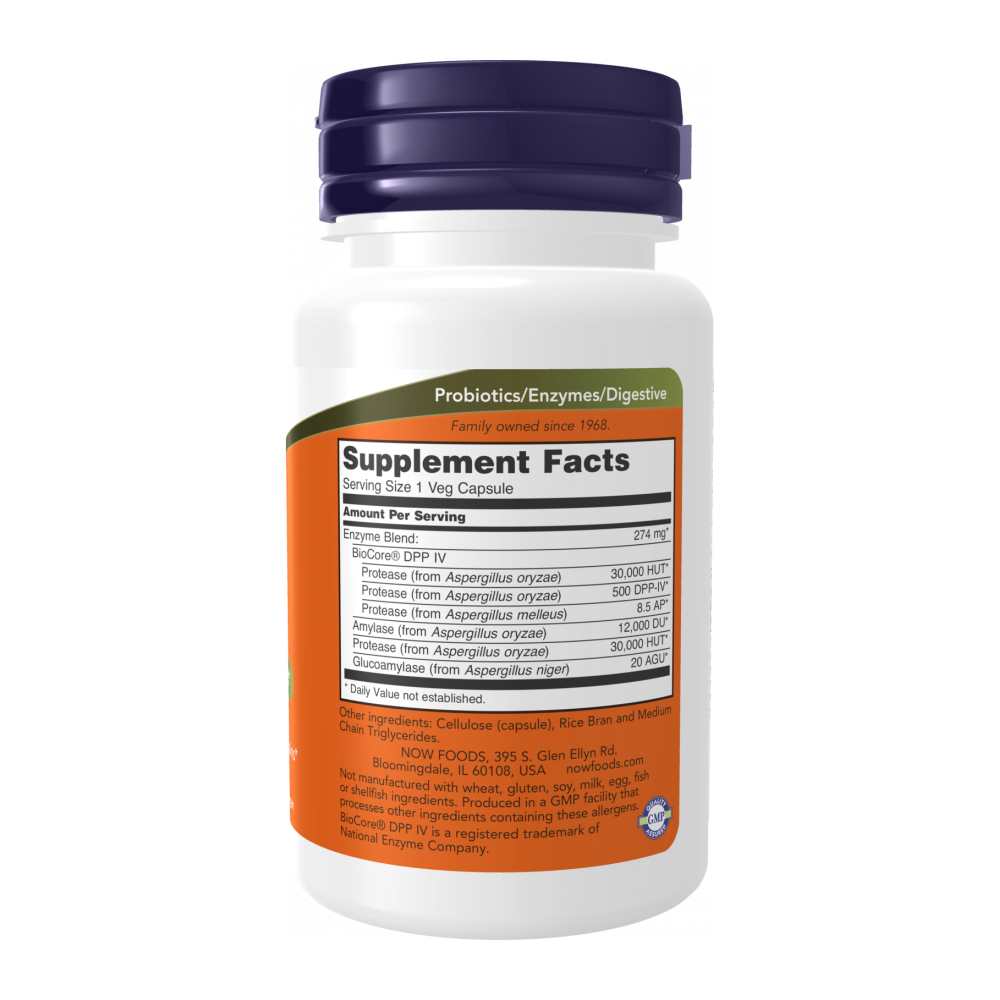 Now Foods Gluten Digest – Supports Gluten & Cereal Grain Breakdown – 60 Vegetarian Capsules