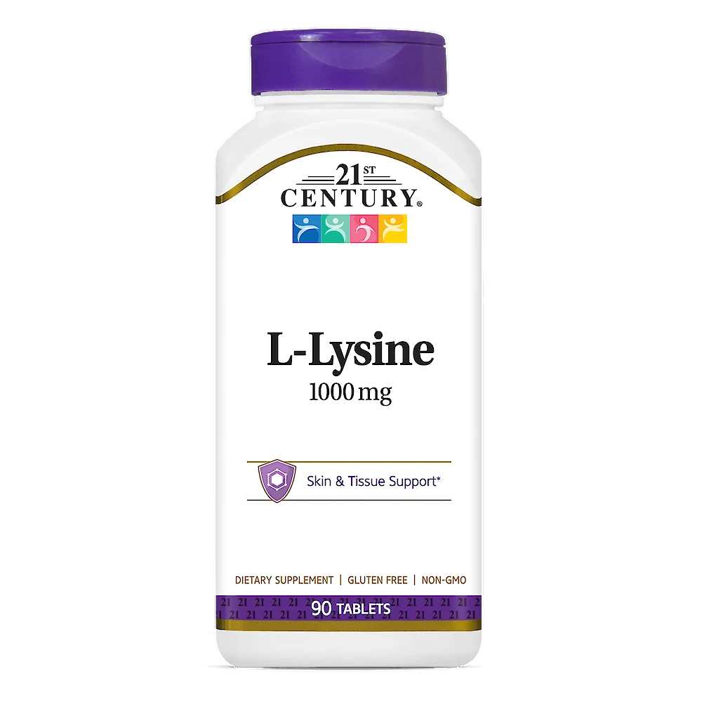 21st Century L-Lysine 1000 Mg 90 Tabs