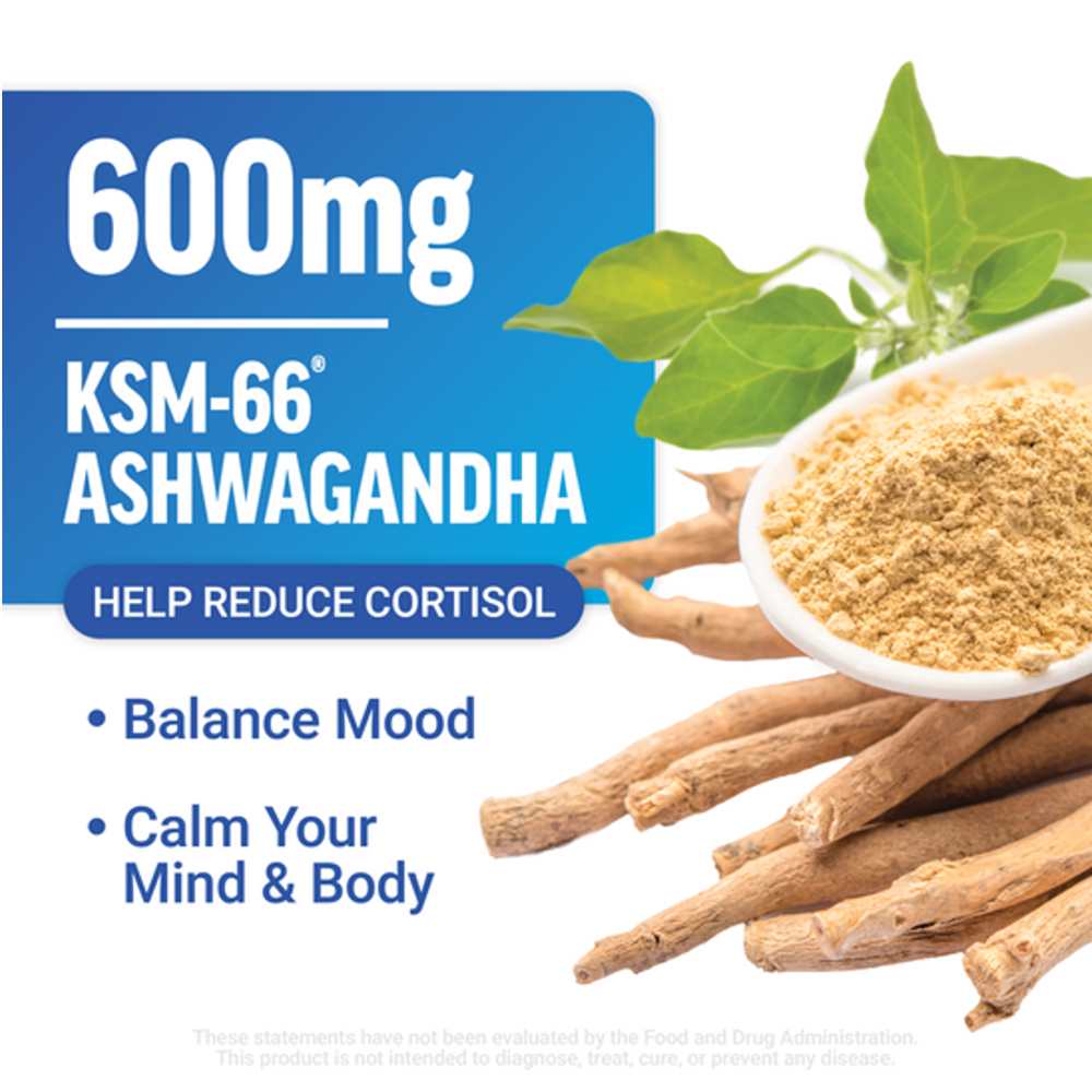 Force Factor Amazing Ashwa Complete Calm Support – 60 Soft Chews
