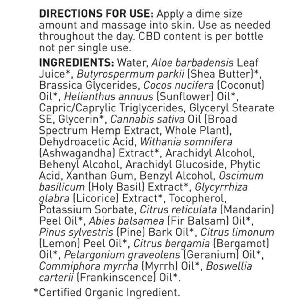 Garden of Life Dr. Formulated Cbd Intensive Recovery 2.5 Fl Oz (73.9ml) Lotion