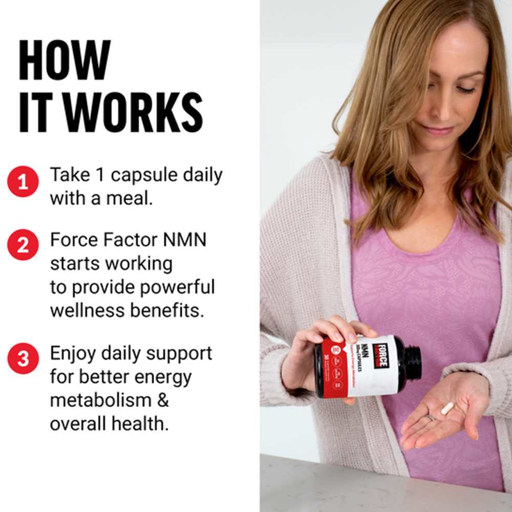 Force Factor Nmn – 30 Capsules