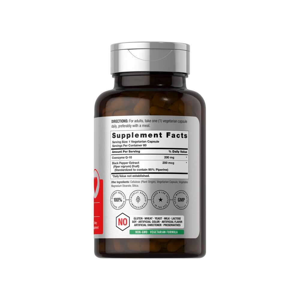 Horbäach Co Q10 200mg | 60 Capsules