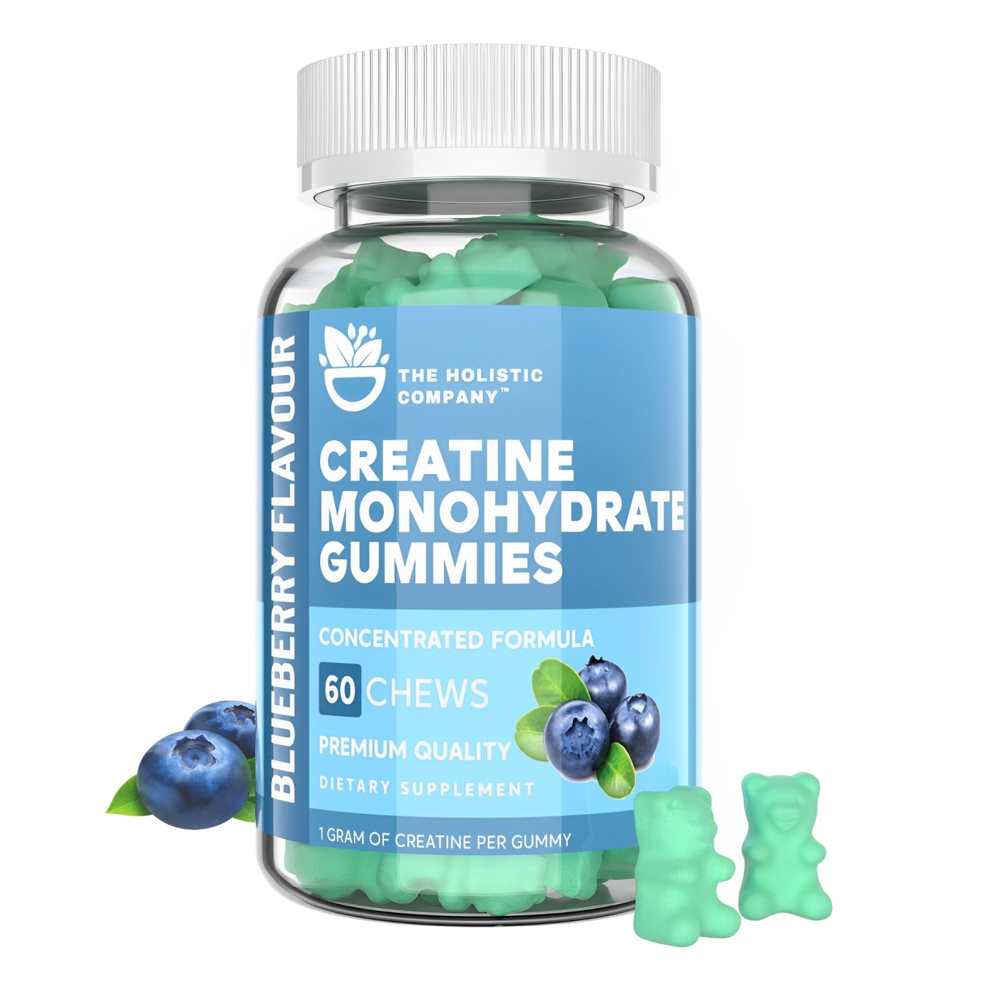 The Holistic Company Creatine Monohydrate Gummies – 60 Count