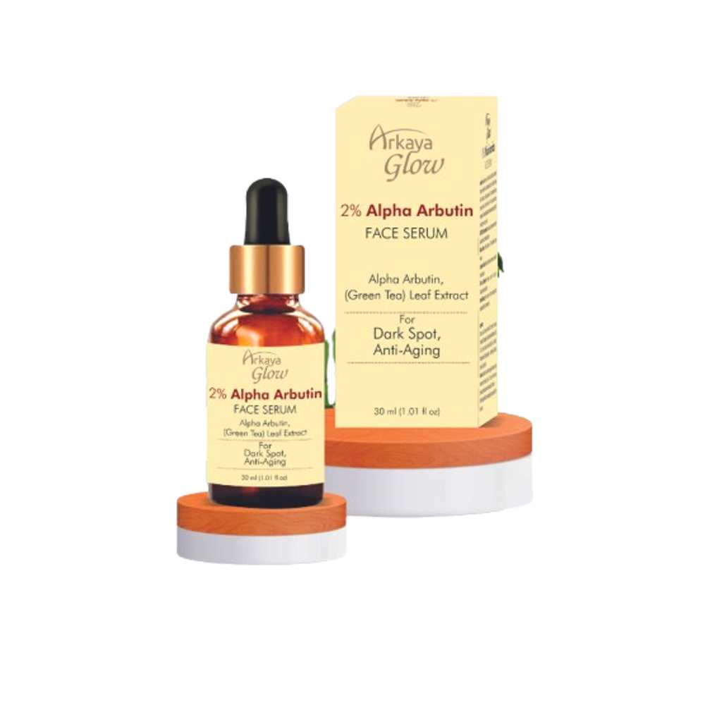 Arkaya Glow 2% Alpha Arbutin + Green Tea Leaf Extract Face Serum