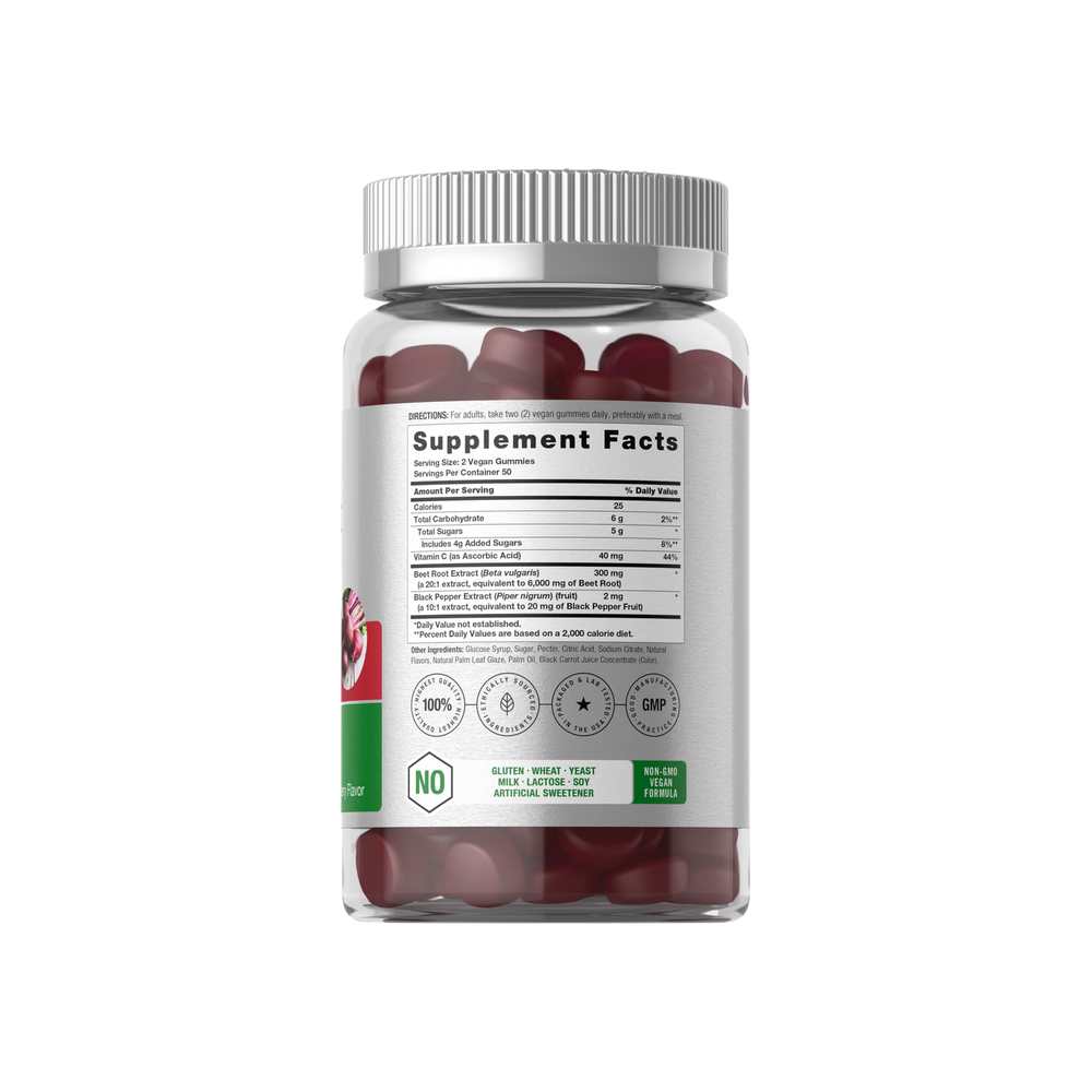 Horbäach Beet Root | 100 Gummies