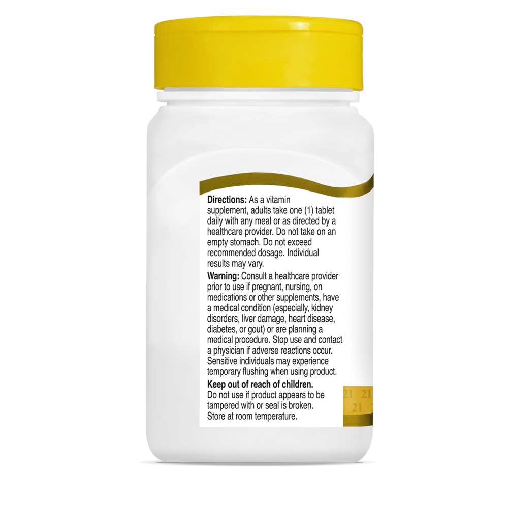 21st Century Niacin 100 Mg 110 Tabs