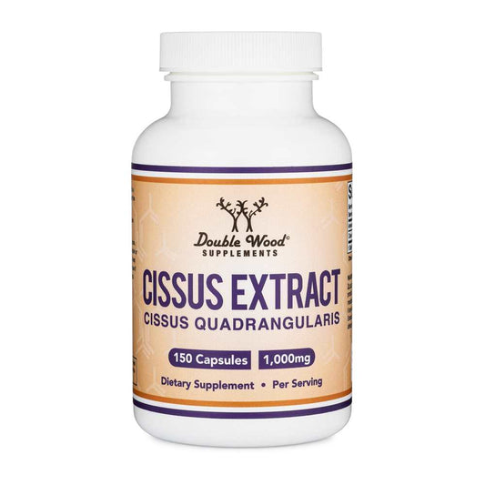 Double Wood Supplements – Cissus Extract 1000mg | Bone, Joint & Tendon Support | 150 Ct