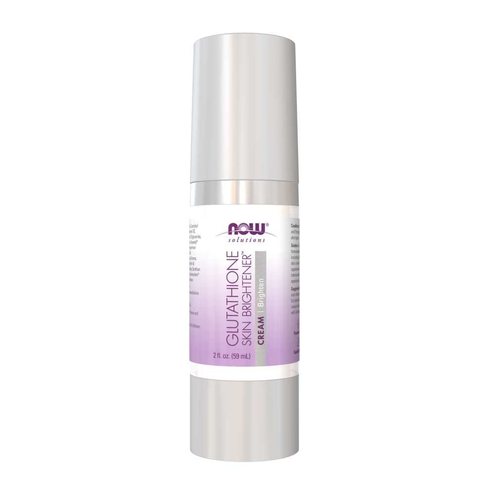 Now Foods Skin Brightener Cream with Glutathione – 2 Oz. (59 M L)