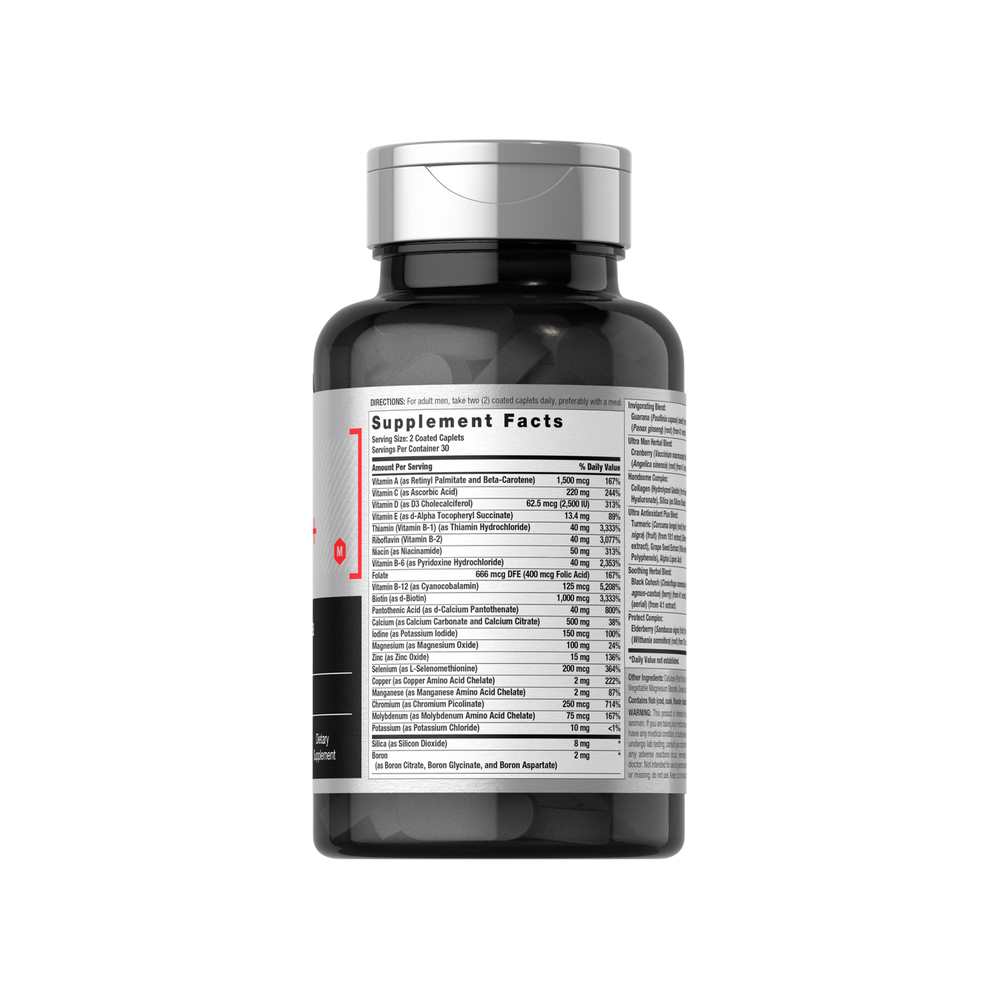 Horbäach Multivitamin for Men 50 Plus | 60 Caplets